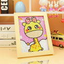 Kit Completo - Pintura em Diamante Kids - Girafa - 15x20cm