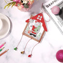 Casinha Natalina - Pintura em Diamantes - Papai Noel