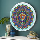 Quadro decorativo - Pintura em Diamante - Mandala Viver