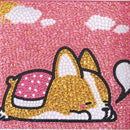 Kit Completo - Pintura em Diamante Kids - Corgi - 15x15