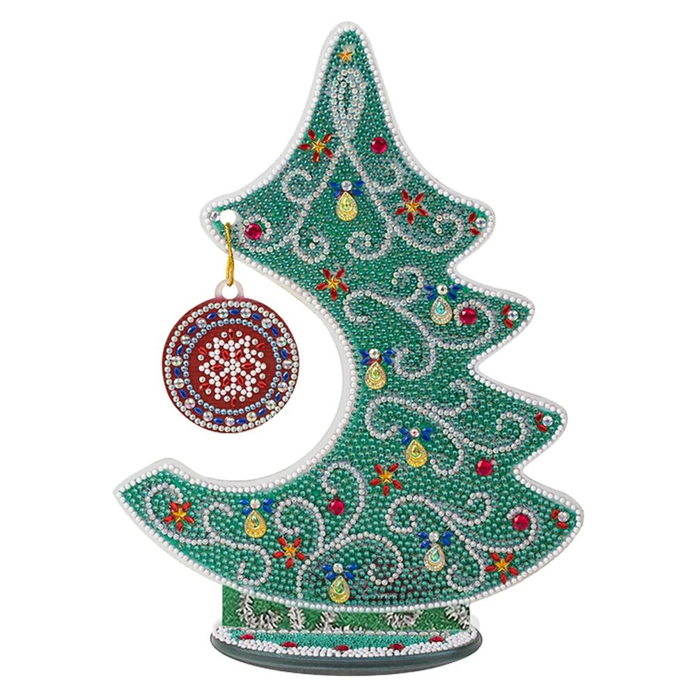 Kit Completo - Árvore de Natal com Pintura em Diamantes - Brisa Natalina