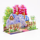 Decoração 3D em Pintura em Diamantes - Casa do campo