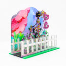 Decoração 3D em Pintura em Diamantes - Menina Alegre