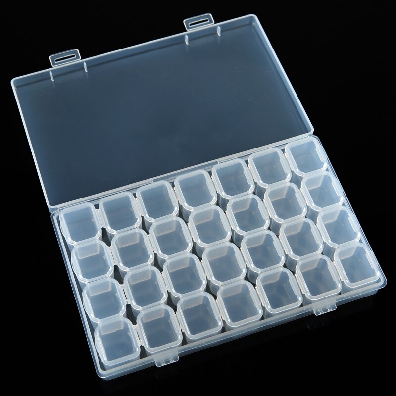 Caixa Armazenamento de Diamantes - 28 Slots