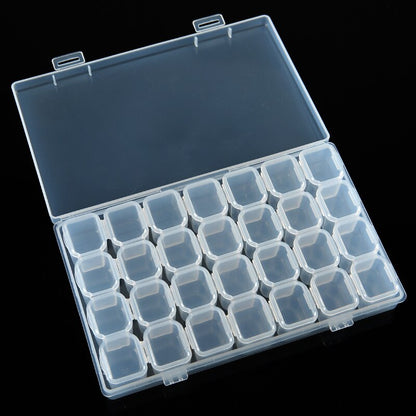 Caixa Armazenamento de Diamantes - 28 Slots