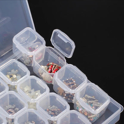 Caixa Armazenamento de Diamantes - 28 Slots