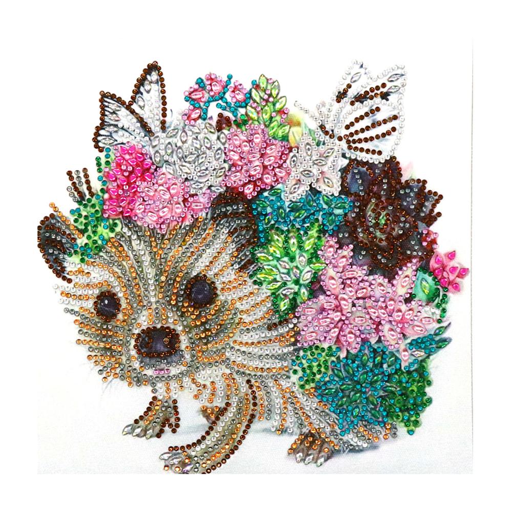 Pintura em Diamantes - Coruja sábia (30x30cm)