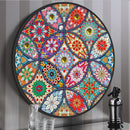 Quadro decorativo - Pintura em Diamante - Mandala Tapeçaria