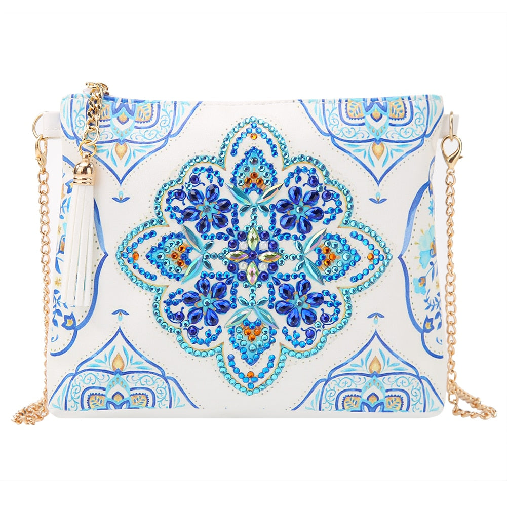kit Completo - Bolsa Diy - Pintura em Diamantes