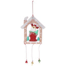 Casinha Natalina - Pintura em Diamantes - Ursinho