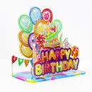 Decoração 3D em Pintura em Diamantes - Happy Birthday