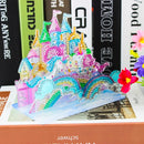 Decoração 3D em Pintura em Diamantes - Castelo