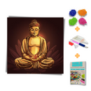 Kit Completo - Pintura em Diamantes - Budismo