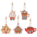 Kit Completo - Pingente em Pintura Diamantes - Casinhas Doce