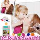 Kit Completo - Pintura em Diamantes - Tela Personalizada