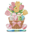 Decoração de Páscoa em Pintura em Diamantes - 2