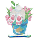 Decoração de Páscoa em Pintura em Diamantes - 1