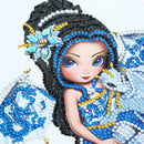 Kit Completo - Pintura em Diamantes - Girl Dragon - 30x30