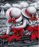 Kit Completo - Pintura em Diamantes - As meninas