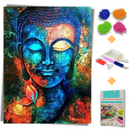 Kit Completo - Pintura em Diamantes - Buda