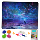 Kit Completo - Pintura em Diamantes - Céu Encanto
