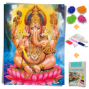 Kit Completo - Pintura em Diamantes - Ganesha