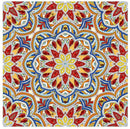 Pintura em Diamantes - Tela Fluorescente - Mandala Ouro - Pedras Especiais - 30x30cm