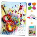 Kit Completo - Pintura em Diamantes - Music