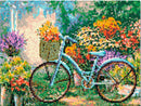 Kit Completo - Pintura em Diamantes - Bicicleta - 42x30cm