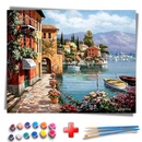 Kit Completo - Pintura Numerada - Vila Calma