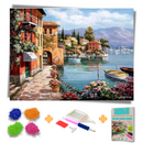 Kit Completo - Pintura em Diamantes - Vila Calma