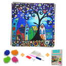 Kit Completo - Pintura em Diamantes - Nossa Vizinhança